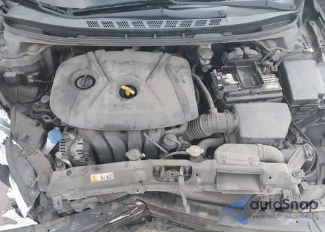 2013 Hyundai Elantra Limited from USA, damaged, VIN 5NPDH4AE8DH395355